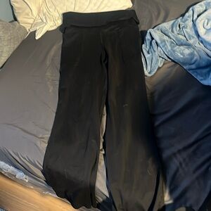 Black high waisted regular length